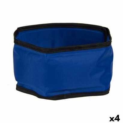 Collar para Perro Azul Negro PVC Gel 8 x 1 x 66 cm Refrigerante (4 Unidades)-Viajar y pasear-Verais