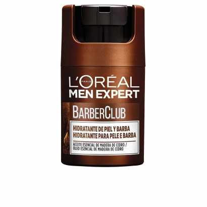 Hydrating Facial Cream L'Oreal Make Up Men Expert Barber Club 50 ml Beard-Anti-wrinkle and moisturising creams-Verais