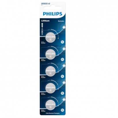 Pila de Botón de Litio Philips CR2025P5/01B-Depilación y afeitado-Verais
