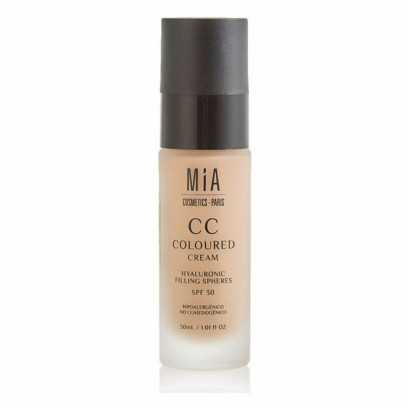 Crema Hidratante CC Cream Mia Cosmetics Paris Medium SPF 30 (30 ml)-Cremas antiarrugas e hidratantes-Verais
