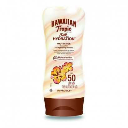 Sonnenlotion Silk Hawaiian Tropic Spf 50+ (180 ml) 50 (180 ml)-Sonnenschutz für den Körper-Verais