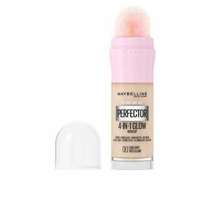 Liquid Make Up Base Maybelline Instant Anti-Age Perfector Glow Nº 00 Fair light 20 ml-Make-up and correctors-Verais