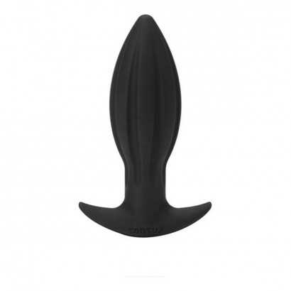 Anal plug Tantus Silicone Conical Black (10 cm)-Anal plugs-Verais