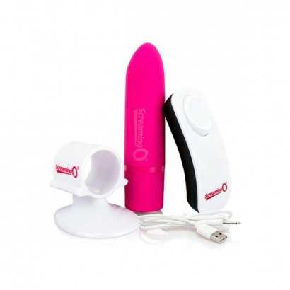 Positive Pink Vibrating Bullet with Remote Control The Screaming O-Bullet vibrators-Verais