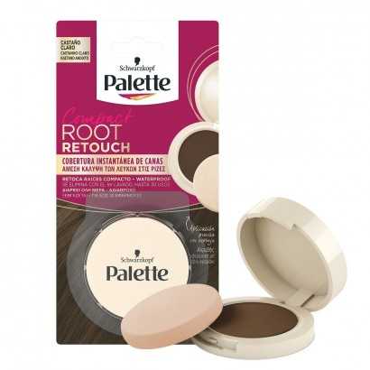 Roots Concealer Schwarzkopf Root Retouch Compact Light Brown 3 g-Hair Dyes-Verais