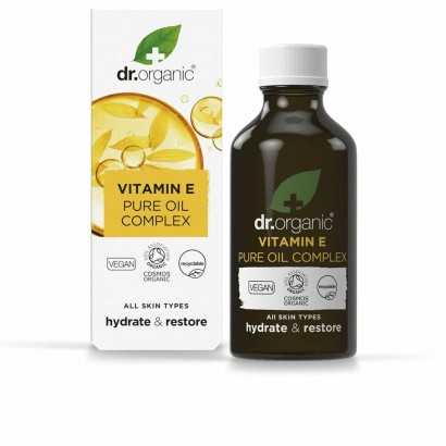 Body Oil Dr.Organic Vitamin E 10 ml-Moisturisers and Exfoliants-Verais