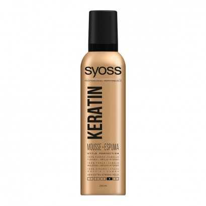 Styling Schaum Keratin Syoss (250 ml)-Haarschaum-Verais