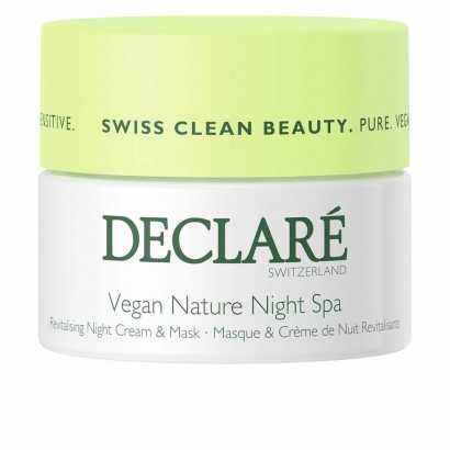 Hydrarevitalisierende Maskencreme Vegan Nature Night Spa Declaré (50 ml)-Anti-Falten- Feuchtigkeits cremes-Verais