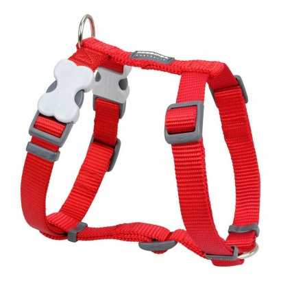 Dog Harness Red Dingo Smooth 30-48 cm Red-Travelling and walks-Verais