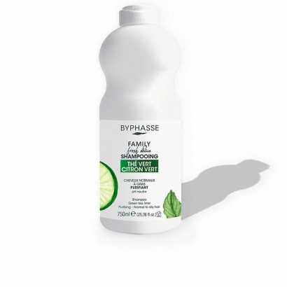 Shampoo Purificante Byphasse Family Fresh Delice Lime Capelli Grassi Tè Verde (750 ml)-Shampoo-Verais
