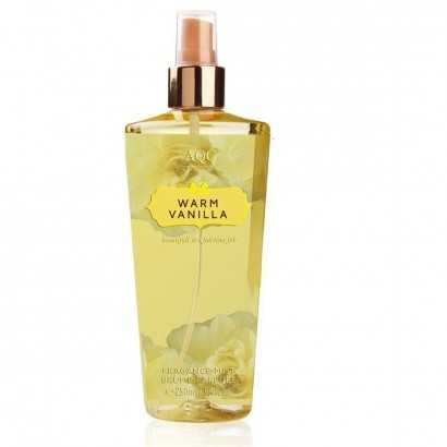 Body Spray AQC Fragrances Warm Vanilla 250 ml-Perfumes for women-Verais