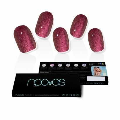 False nails Nooves Ruby Claret Gel Self-adhesives-Manicure and pedicure-Verais