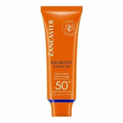 Facial Sun Cream Lancaster Sun Beauty Sublime Tan SPF50 (50 ml)-Protective sun creams for the face-Verais