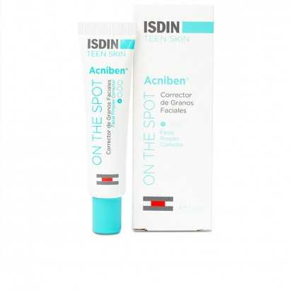 Acne Skin Treatment Isdin Acniben Gel Facial Corrector (15 ml)-Anti-wrinkle and moisturising creams-Verais