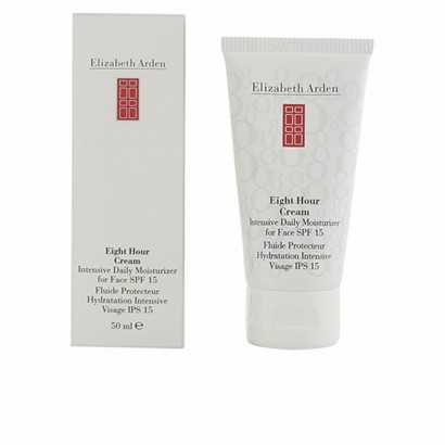 Facial Cream Elizabeth Arden Eight Hour SPF15 (50 ml)-Anti-wrinkle and moisturising creams-Verais