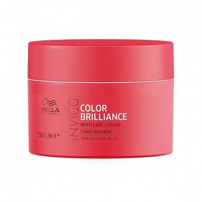 Maschera Protettiva del Colore Wella Invigo Color Brilliance Capelli Sottili (150 ml)-Maschere e trattamenti capillari-Verais