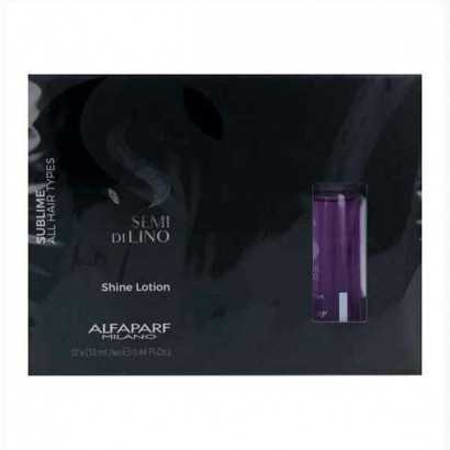 Schützende Haarpflege-Kur Semi di Lino Sublime Shine Lotion Alfaparf Milano (12 x 13 ml)-Viele kosmetische Düfte-Verais