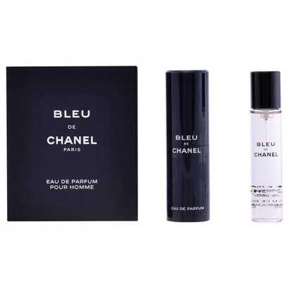Set de Perfume Hombre Bleu Chanel 107300 (3 pcs) 20 ml-Lotes de Cosmética y Perfumería-Verais