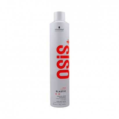 Medium Hold Spray Schwarzkopf Osis+ Elastic 500 ml-Hairsprays-Verais