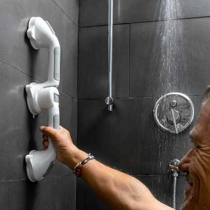 Asa de Seguridad para Baño Angular Doble Grabbath InnovaGoods-Accesorios de baño-Verais