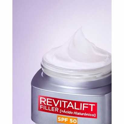 Facial Cream L'Oreal Make Up Revitalift Filler 50 ml Spf 50-Anti-wrinkle and moisturising creams-Verais
